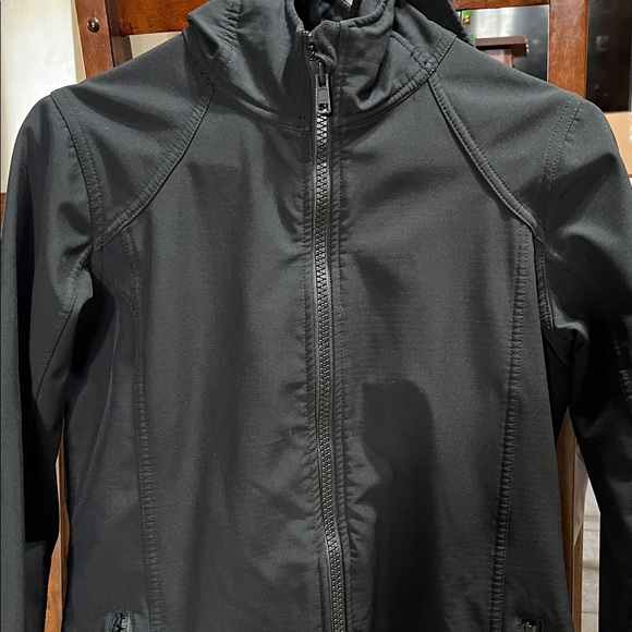 Ladies size Small, long black Jacket - Picture 4 of 4